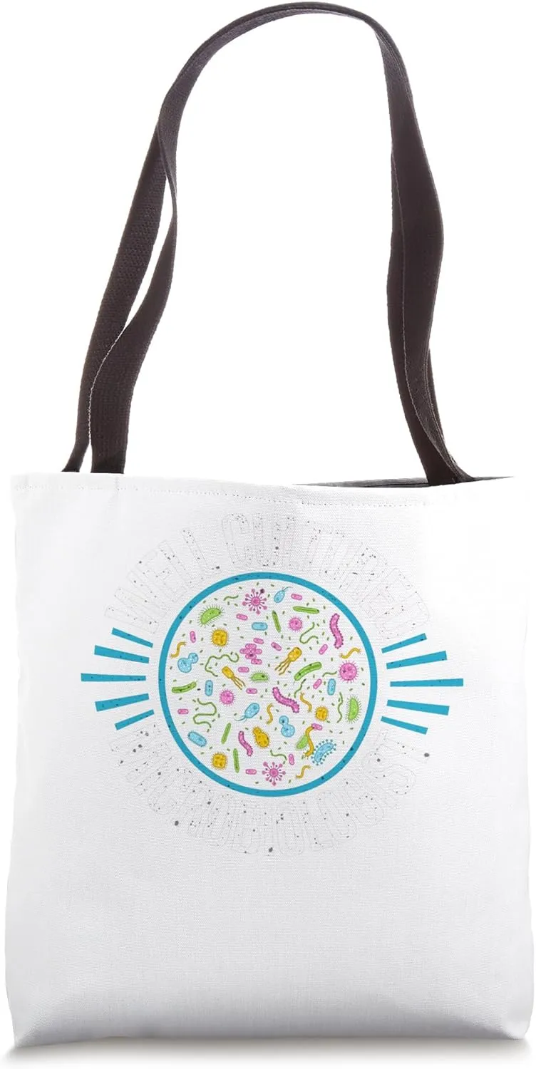 Medical Microbiology Microbiologist Gifts Funny Microbiology Tote Bag
