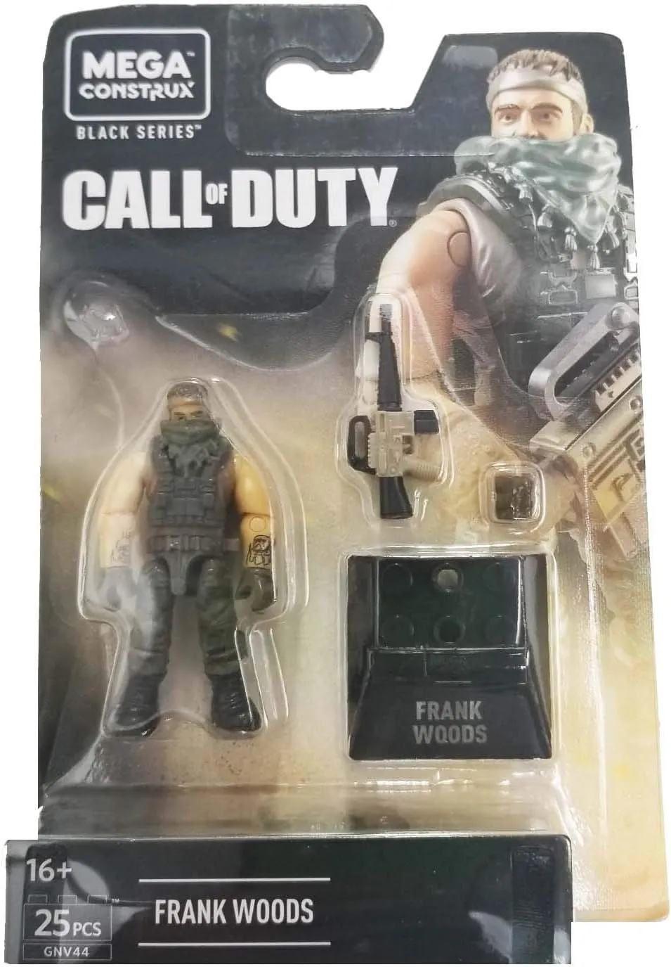 Mega Construx Call of Duty Black Series Frank Woods Building Set