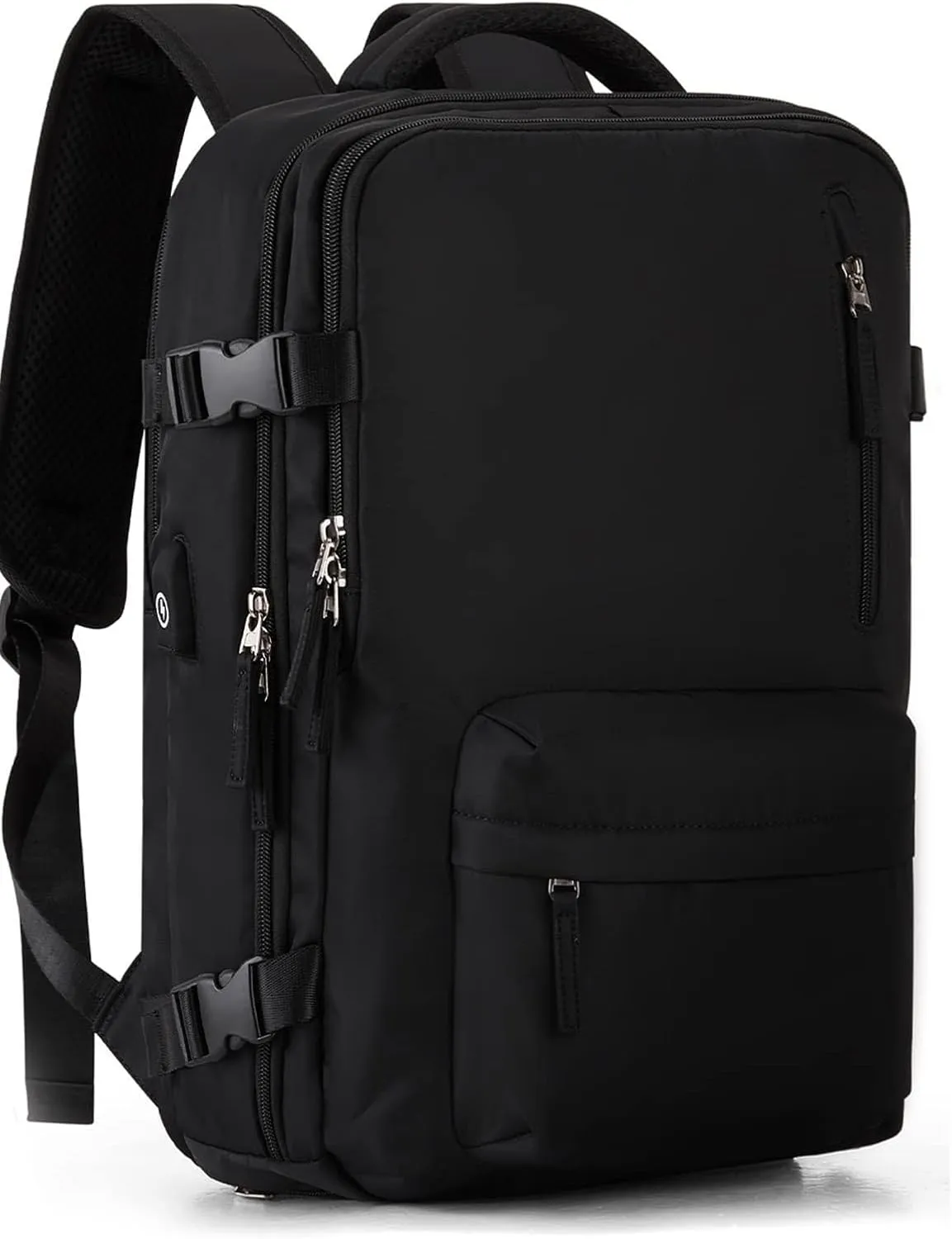 Men & Women Travel Minimalist Backpack Carry On Backpacks Airline Approved, Airplane Traveling Waterproof Duffel Bag With Shoe Compartment Casual Daypack