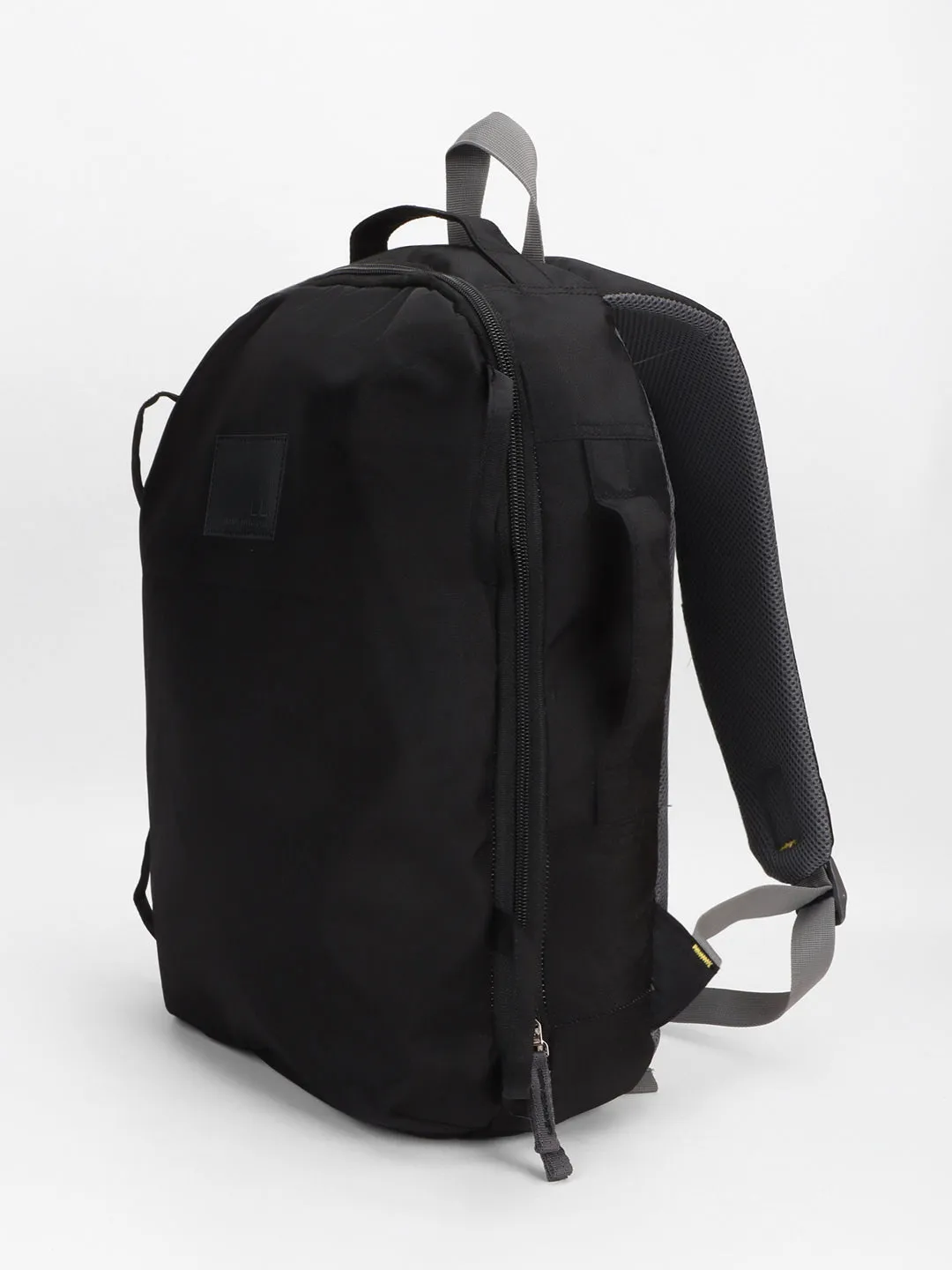 Men's Black Water Repellent Travel Backpack with adjustable shoulder strap