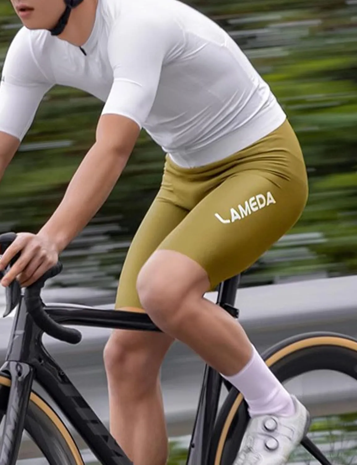 Mens Cycling Bib Shorts,Padded Breathable Bike Shorts Men Lightweight Bicycle Bibs Bike Tight for Road Gravel Biking