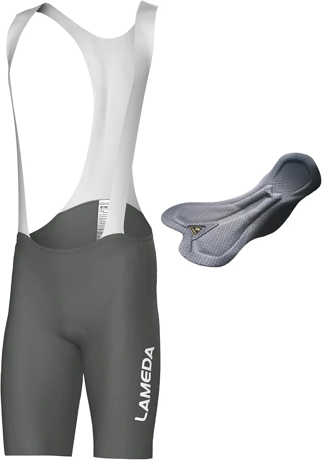 Mens Cycling Bib Shorts,Padded Breathable Bike Shorts Men Lightweight Bicycle Bibs Bike Tight for Road Gravel Biking