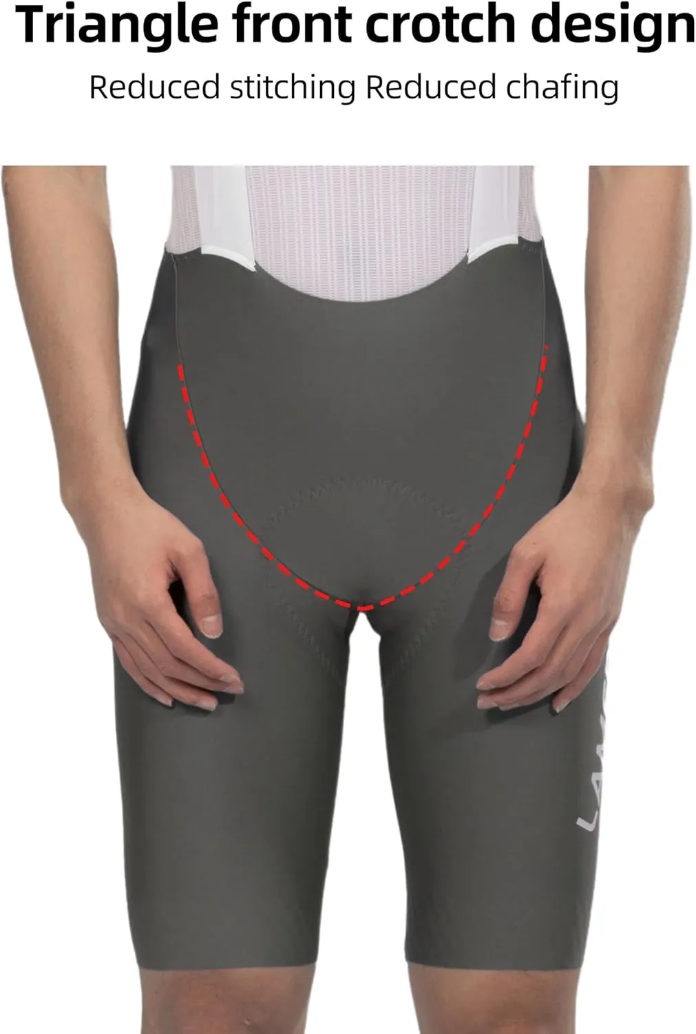 Mens Cycling Bib Shorts,Padded Breathable Bike Shorts Men Lightweight Bicycle Bibs Bike Tight for Road Gravel Biking