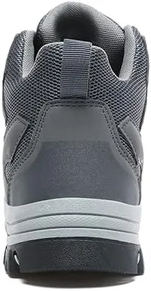 Men's Hiking Shoes, Outdoor Hiking Boots, Breathable Mesh Lining, TPR Outsole, EVA Insole