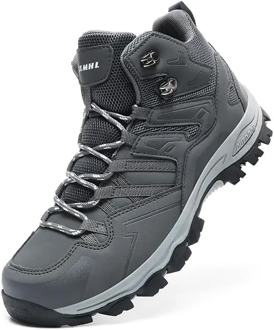 Men's Hiking Shoes, Outdoor Hiking Boots, Breathable Mesh Lining, TPR Outsole, EVA Insole