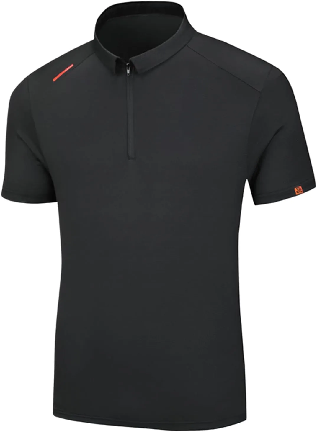 Men's Ice Silk T-Shirt Casual Outdoor Lightweight Quick Dry Golf Shirt Breathable Sports Short Sleeve