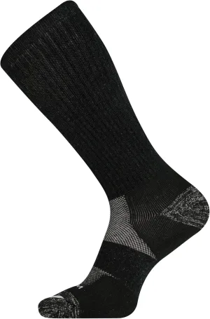 Merrell unisex-adult Premium Wool Work Crew Socks Arch Support and Breathable Mesh