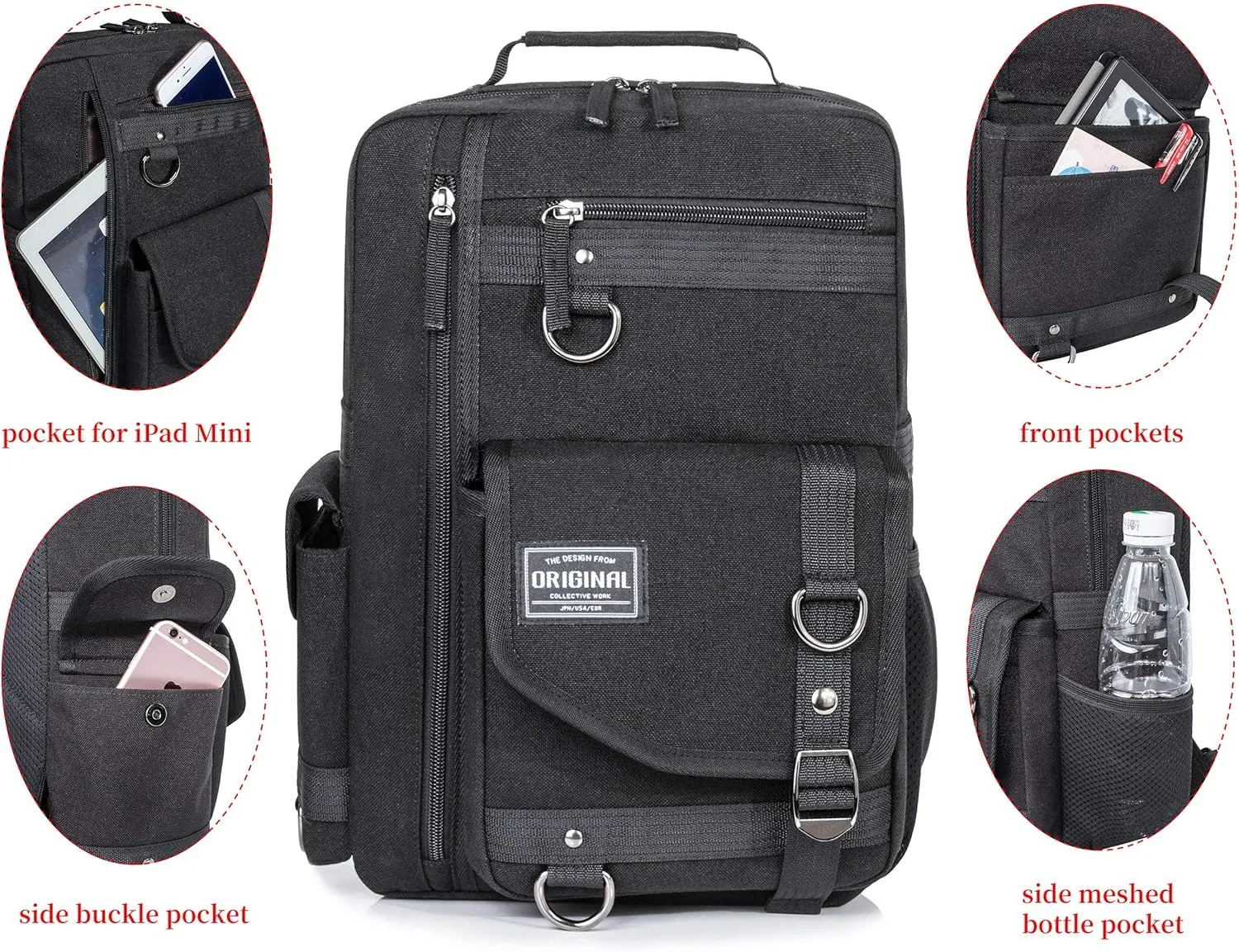 Messenger Bag Outdoor Cross Body Bag Sling Bag Shoulder Bag