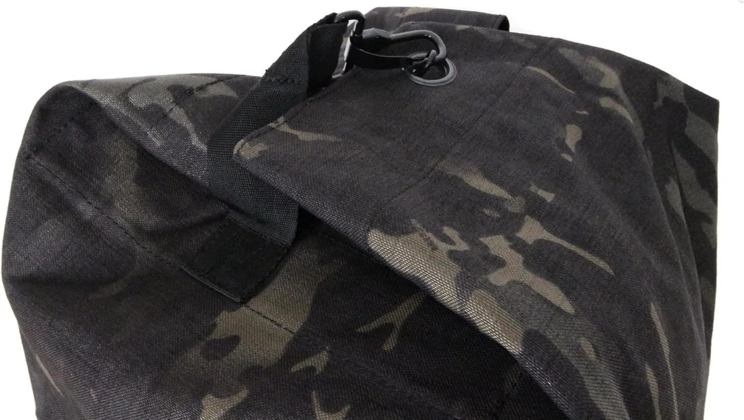 Military Army Style Heavy Duty Double Backpack Strap Duffel Duffle Bag