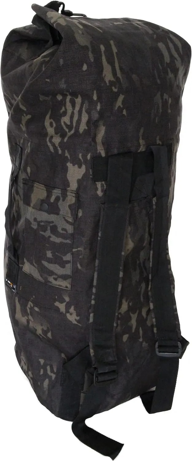 Military Army Style Heavy Duty Double Backpack Strap Duffel Duffle Bag