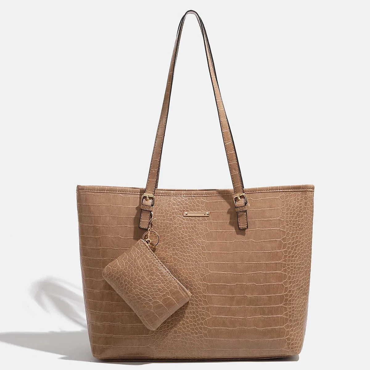 Minimalist Leather Tote Bag – Lightweight & Stylish for Everyday Use