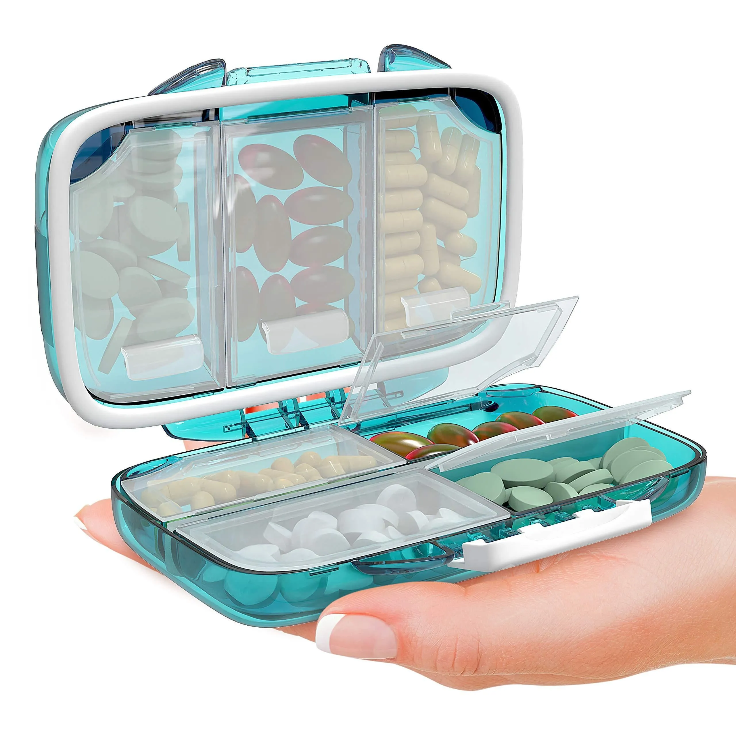 Moisture Proof Pill Organizers.