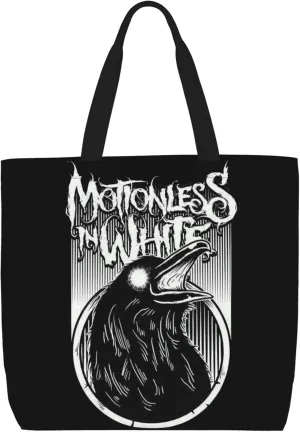 Motionless Rock In White Tote Bag for Women Lightweight Large Tote Bag Shoulder Bag Handbag for Travel Work Gym