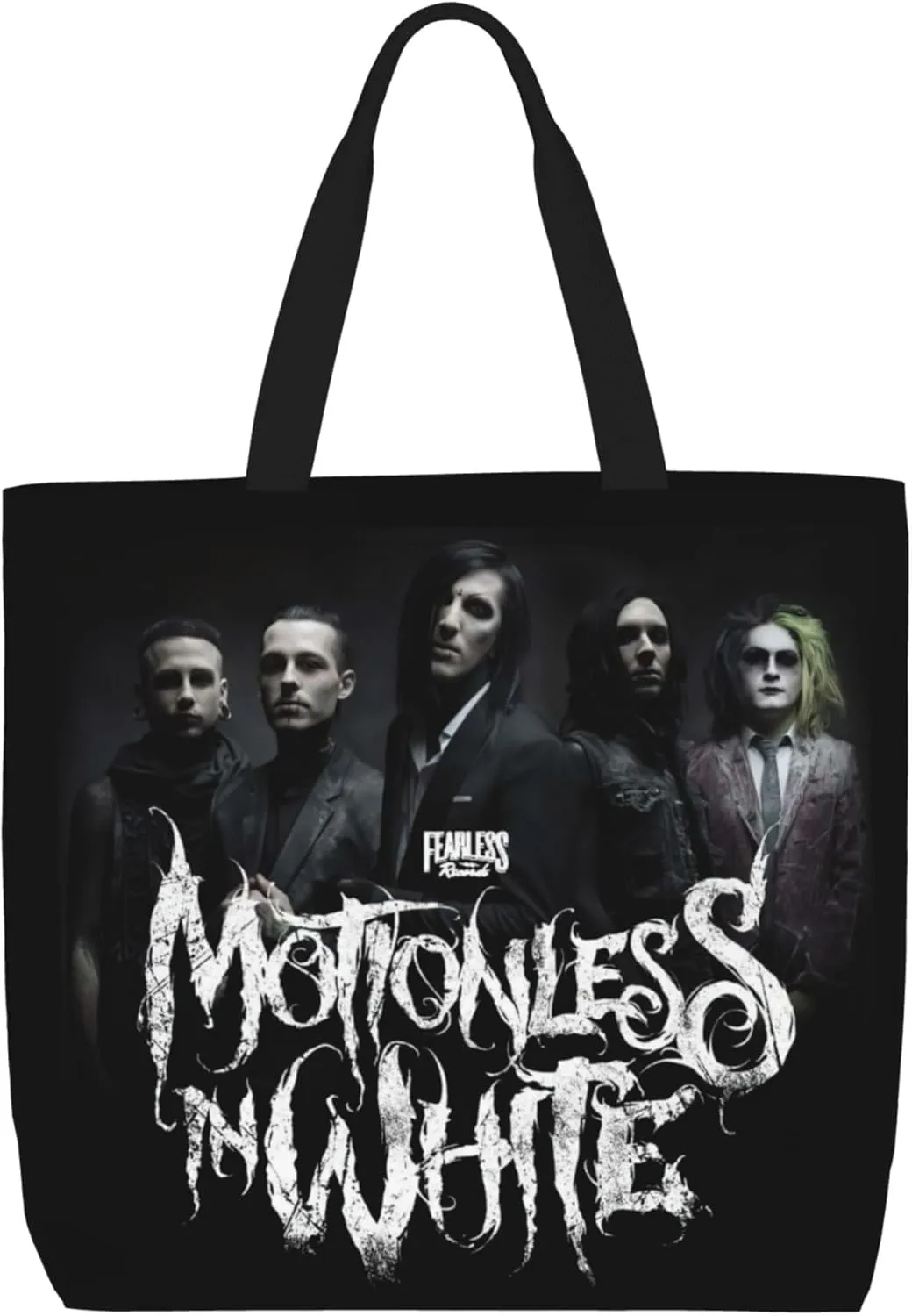 Motionless Rock In White Tote Bag for Women Lightweight Large Tote Bag Shoulder Bag Handbag for Travel Work Gym