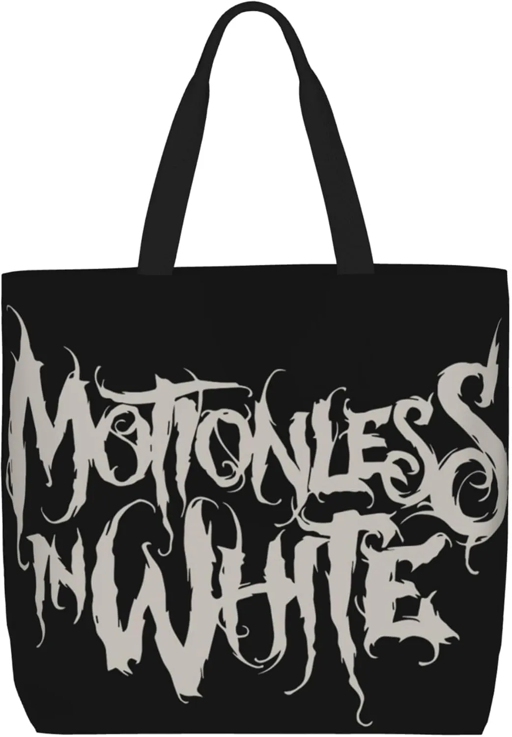 Motionless Rock In White Tote Bag for Women Lightweight Large Tote Bag Shoulder Bag Handbag for Travel Work Gym