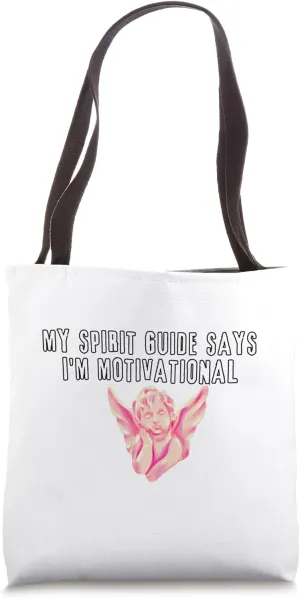 Motivational Spirit Guide | Lighthearted Chakra Tote Bag