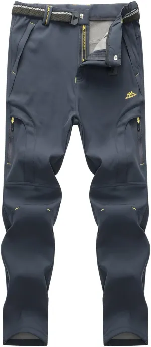 Mr.Stream Men's Hiking Breathable Quick Drying Outdoor Sports Convertible Pants
