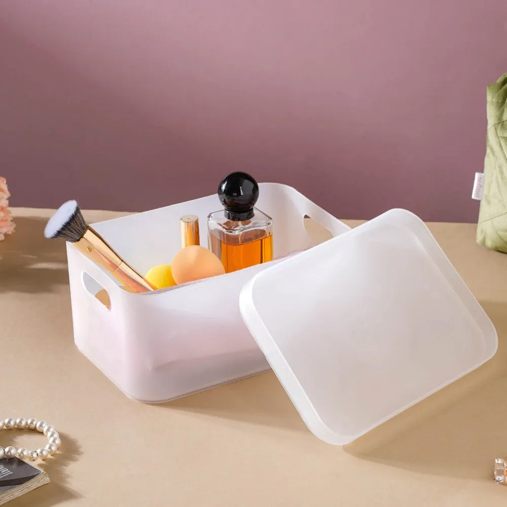 Multipurpose Desk Storage Box And Lid