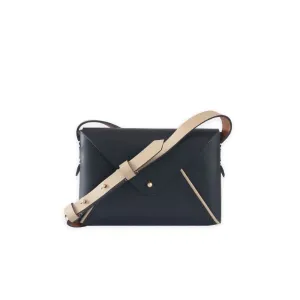 Nappa Dori Black Envelope Sling