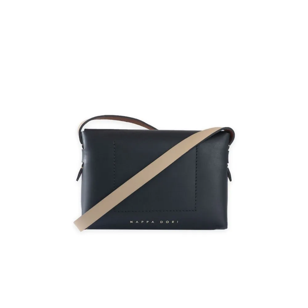 Nappa Dori Black Envelope Sling