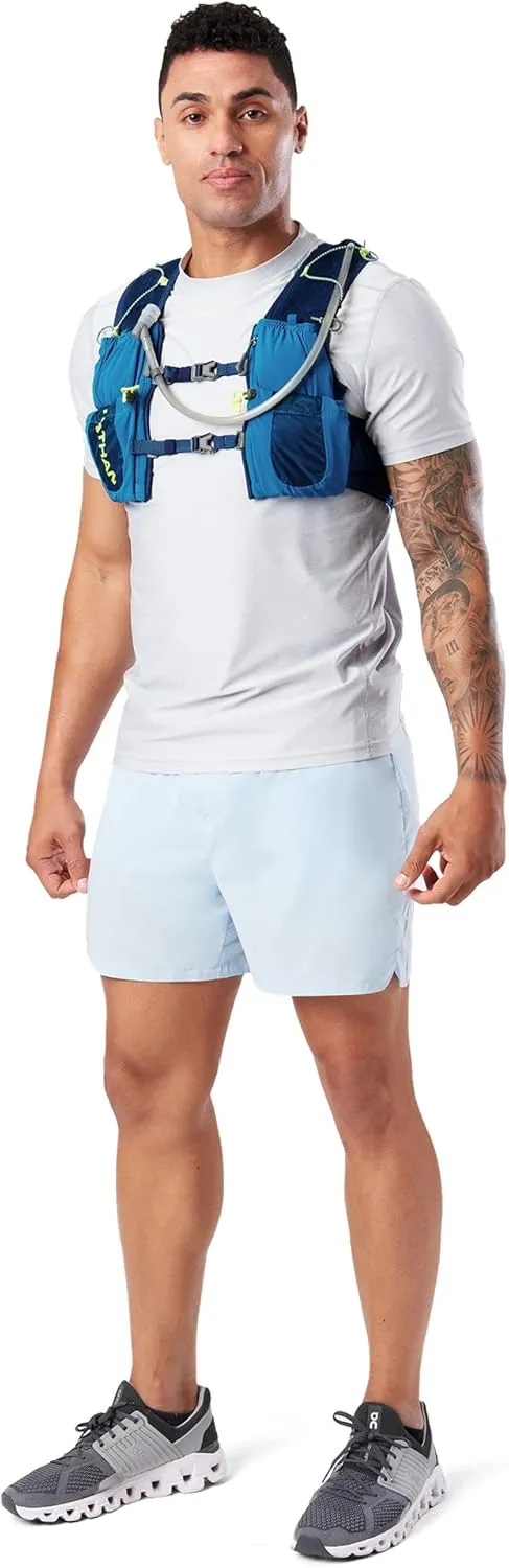 Nathan Limitless 8L Hydration Sling, Two Side Pockets & Small Zipper Stash Pocket for Essential Storage, Breathable & Moisture Wicking