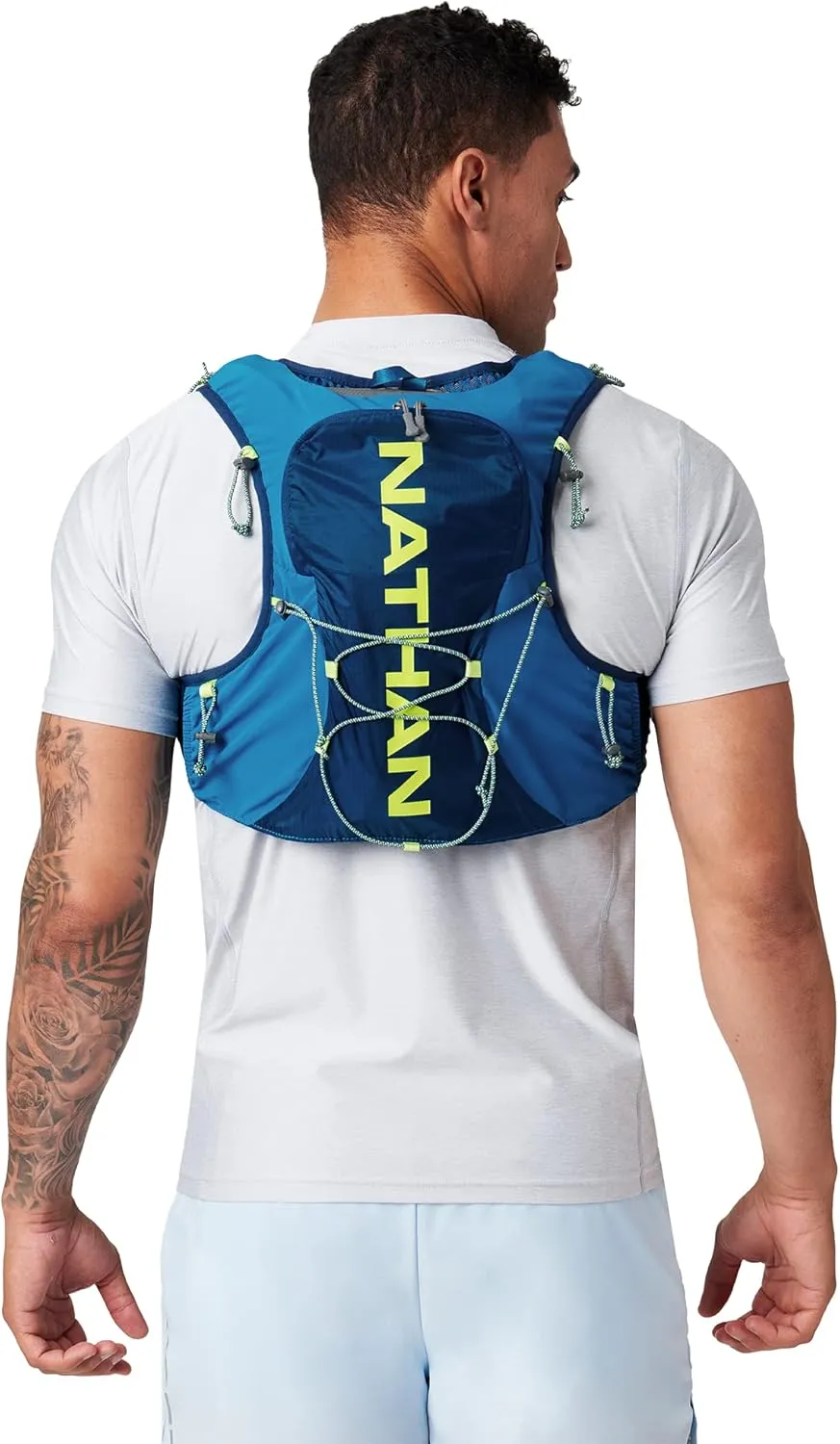 Nathan Limitless 8L Hydration Sling, Two Side Pockets & Small Zipper Stash Pocket for Essential Storage, Breathable & Moisture Wicking