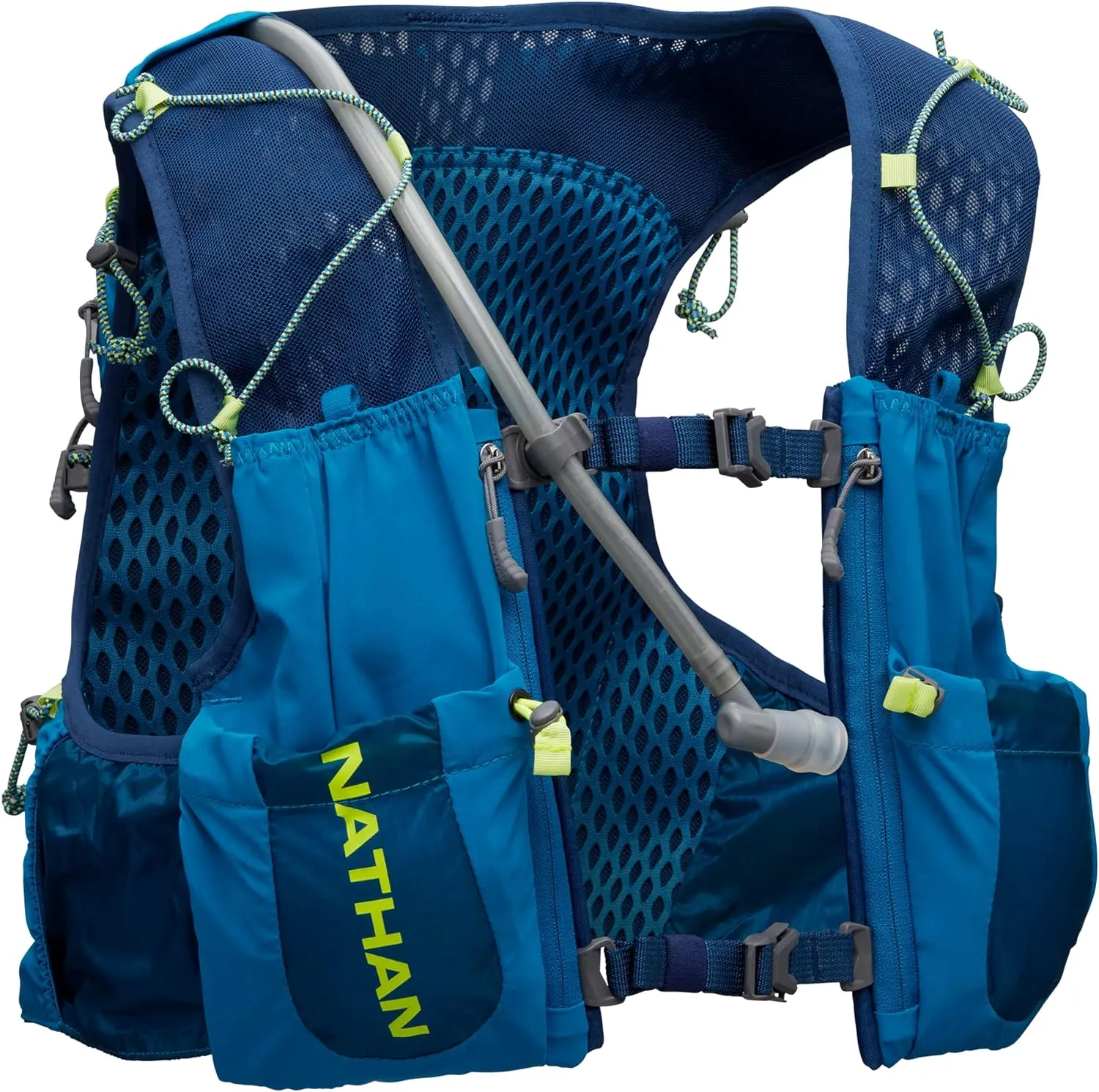 Nathan Limitless 8L Hydration Sling, Two Side Pockets & Small Zipper Stash Pocket for Essential Storage, Breathable & Moisture Wicking