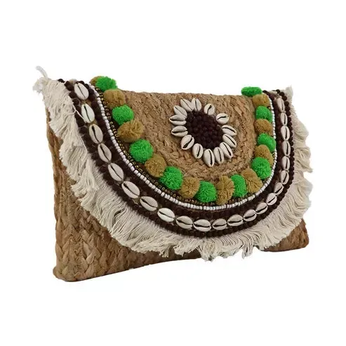 Natural Jute Sling Bag