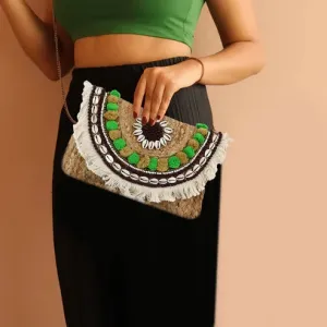 Natural Jute Sling Bag