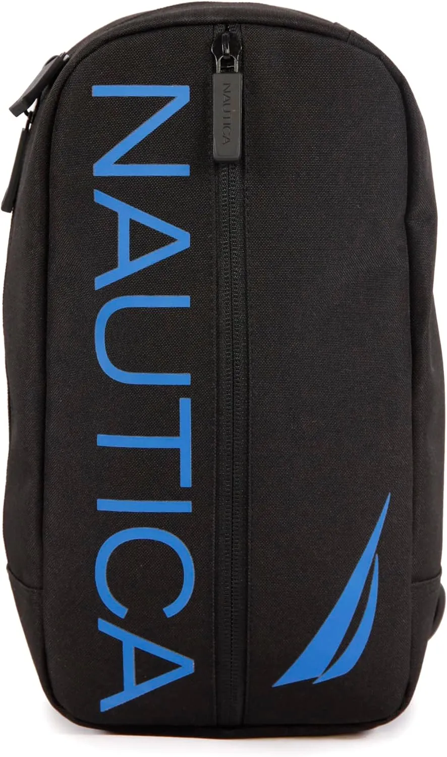NAUTICA Unisex's Sling Shoulder Bag, Black Blue