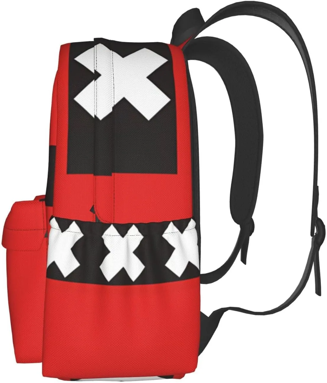 Netherlands Holland Flag Large Travel Backpack Casual Backpacks Laptop Daypack Working Rucksack Lightweight Back Pack Sports Bag with Adjustable Shoulder Strap