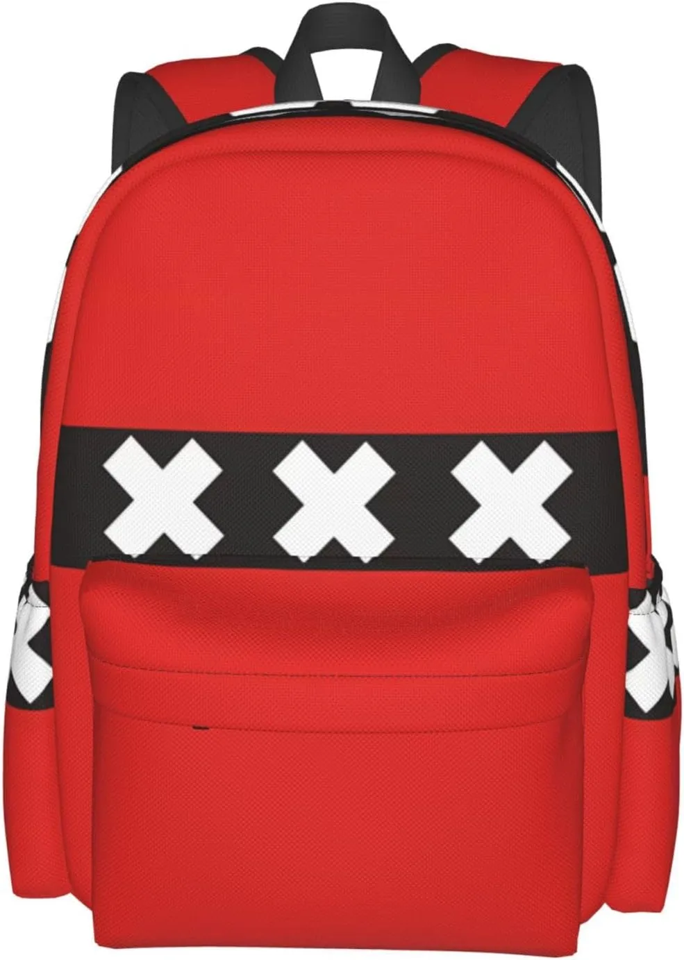 Netherlands Holland Flag Large Travel Backpack Casual Backpacks Laptop Daypack Working Rucksack Lightweight Back Pack Sports Bag with Adjustable Shoulder Strap