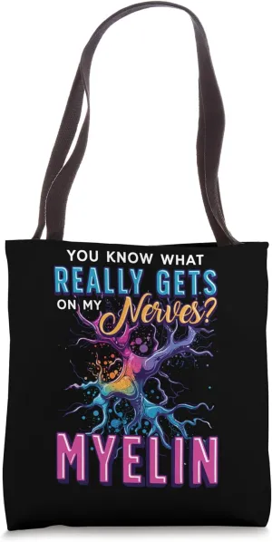 Neuroscientist Cognitive Brain Structure Neuron Tote Bag