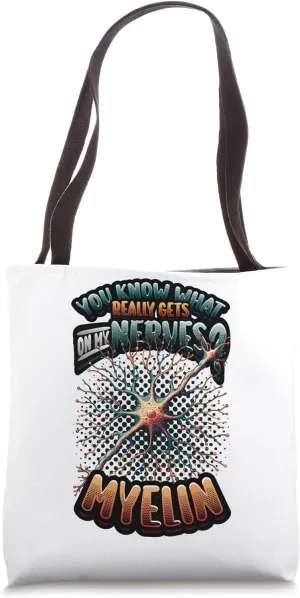 Neuroscientist Cognitive Brain Structure Neuron Tote Bag