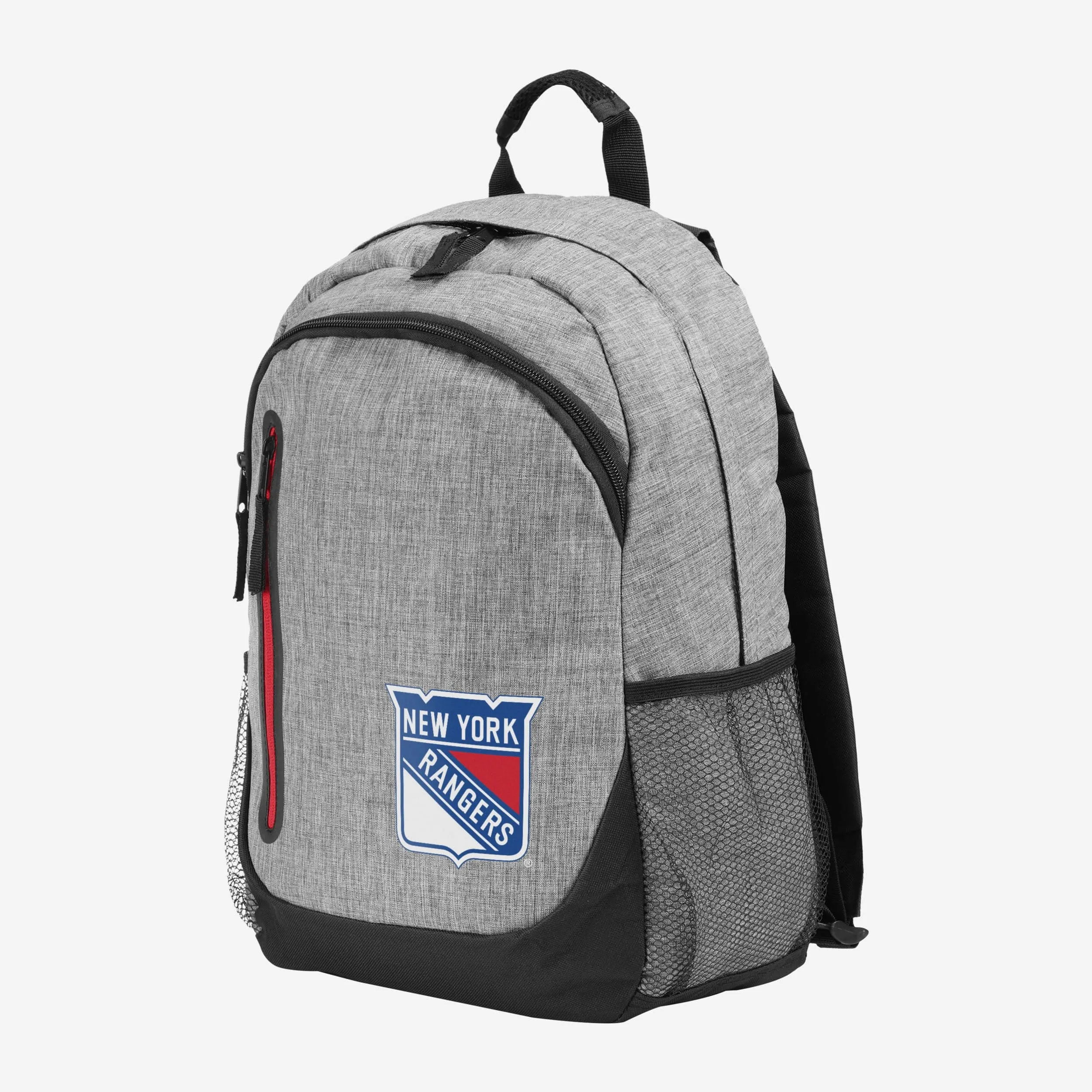 New York Rangers Heather Grey Bold Color Backpack