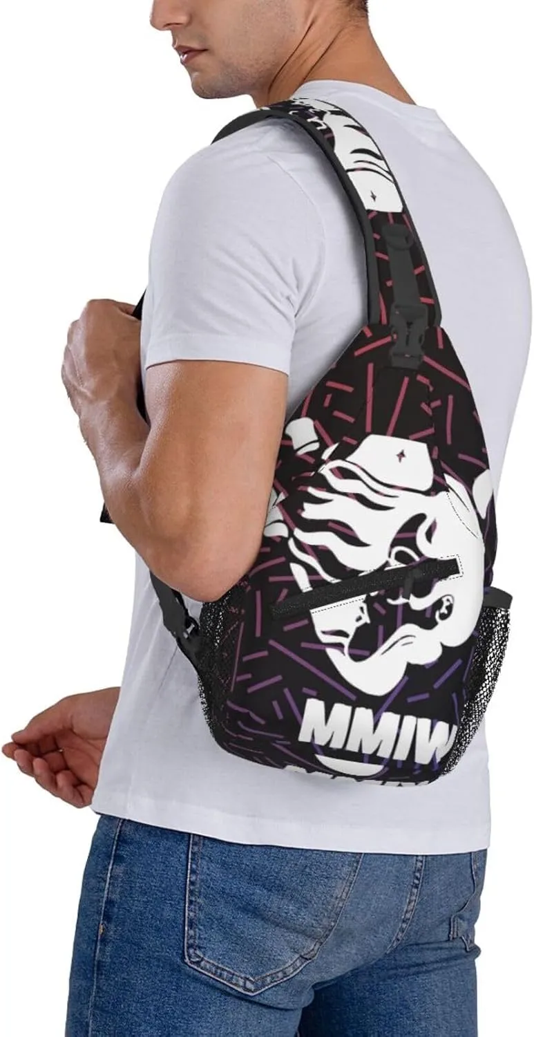 No More Stolen Sisters Mmiw Small Crossbody Backpack Sling Bag For Men Women Mini One Shoulder Chest Bags Gym Sport Travel Hiking Daypack
