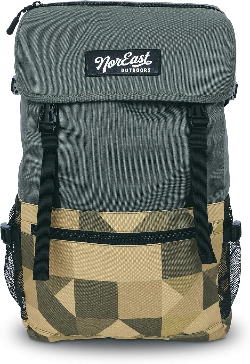 Nomad Laptop Backpack – Minimalist Style Urban Bag – Travel and Commute Backpack (Forest/Gold)