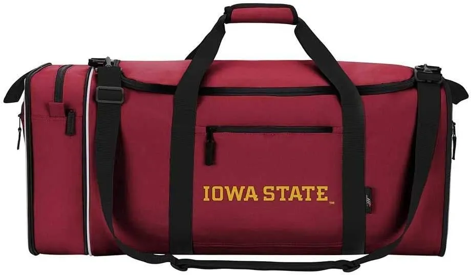 Northwest NCAA Iowa State Cyclones Unisex-Adult "Steal" Duffel Bag, 28" x 11" x 12", Steal