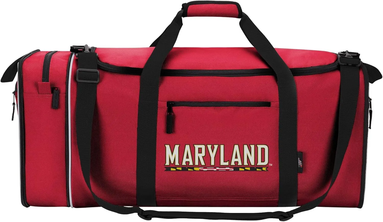 Northwest NCAA Maryland Terrapins Unisex-Adult "Steal" Duffel Bag, 28" x 11" x 12", Steal