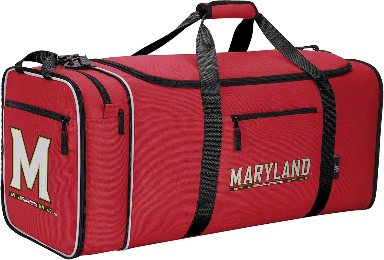 Northwest NCAA Maryland Terrapins Unisex-Adult "Steal" Duffel Bag, 28" x 11" x 12", Steal