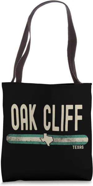Oak Cliff TX | Texas | Travel & 80s Style Tote Bag