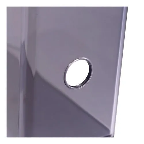 Officemate Recycled Plastic Magazine File, 4.3 x 10.3 x 12.2, Translucent Gray