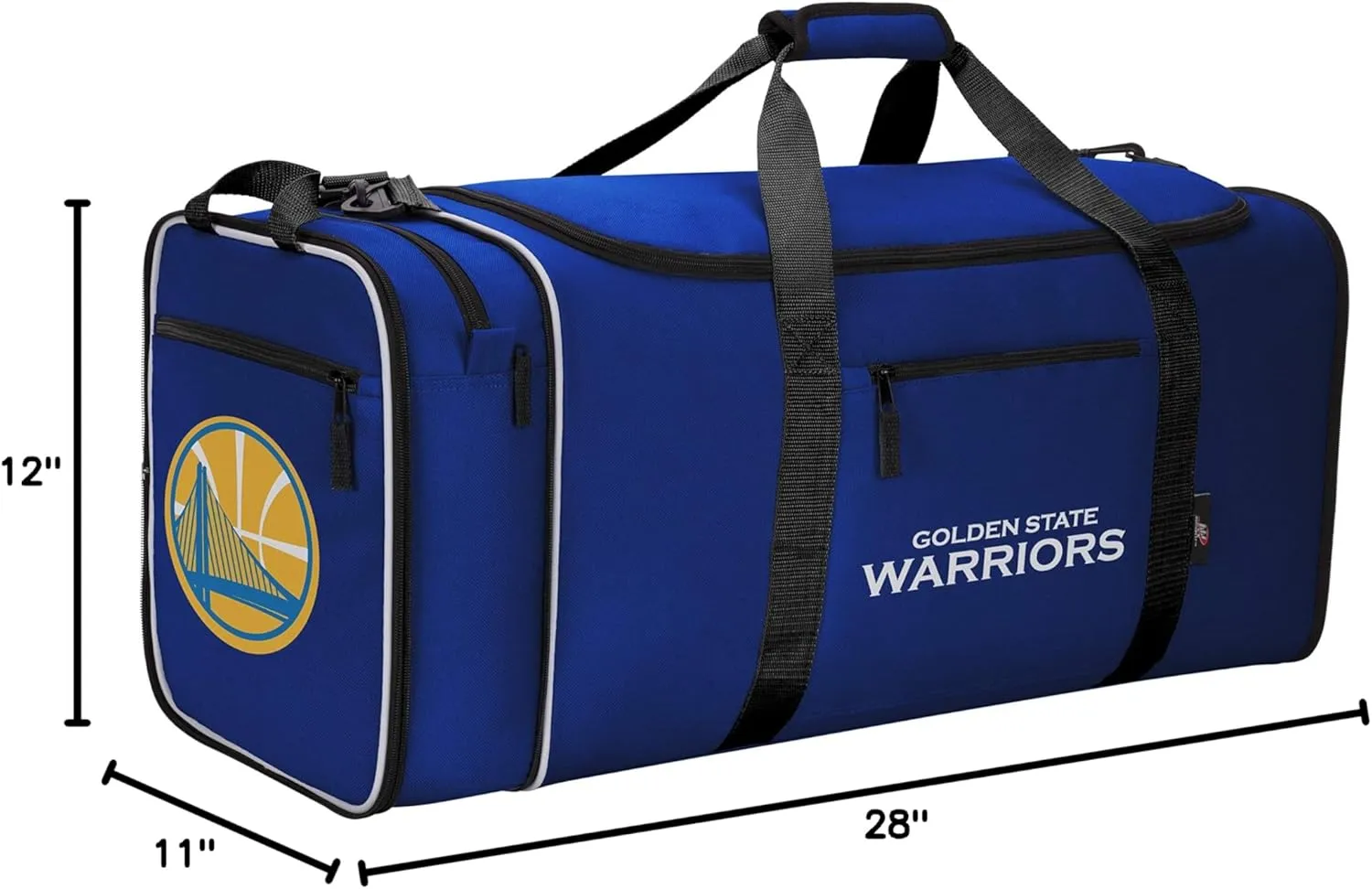 Officially Licensed NBA "Steal" Duffle Bag, Multi Color, 11" x 28" x 12"