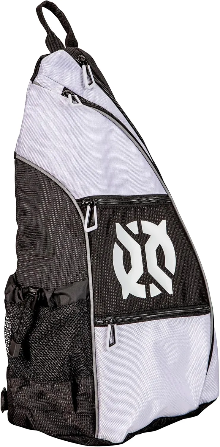 ONIX Pickleball Pro Team Sling Bag — White/Black