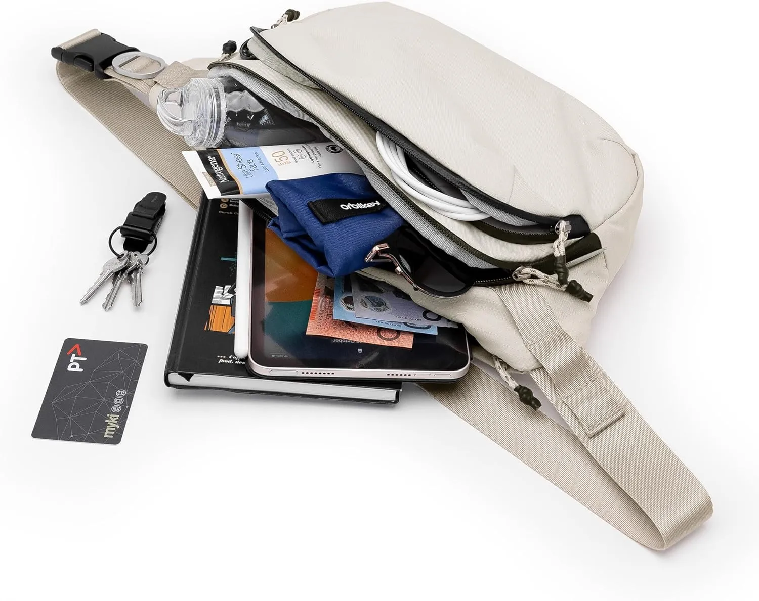 Orbitkey Urban Sling Plus - Stone