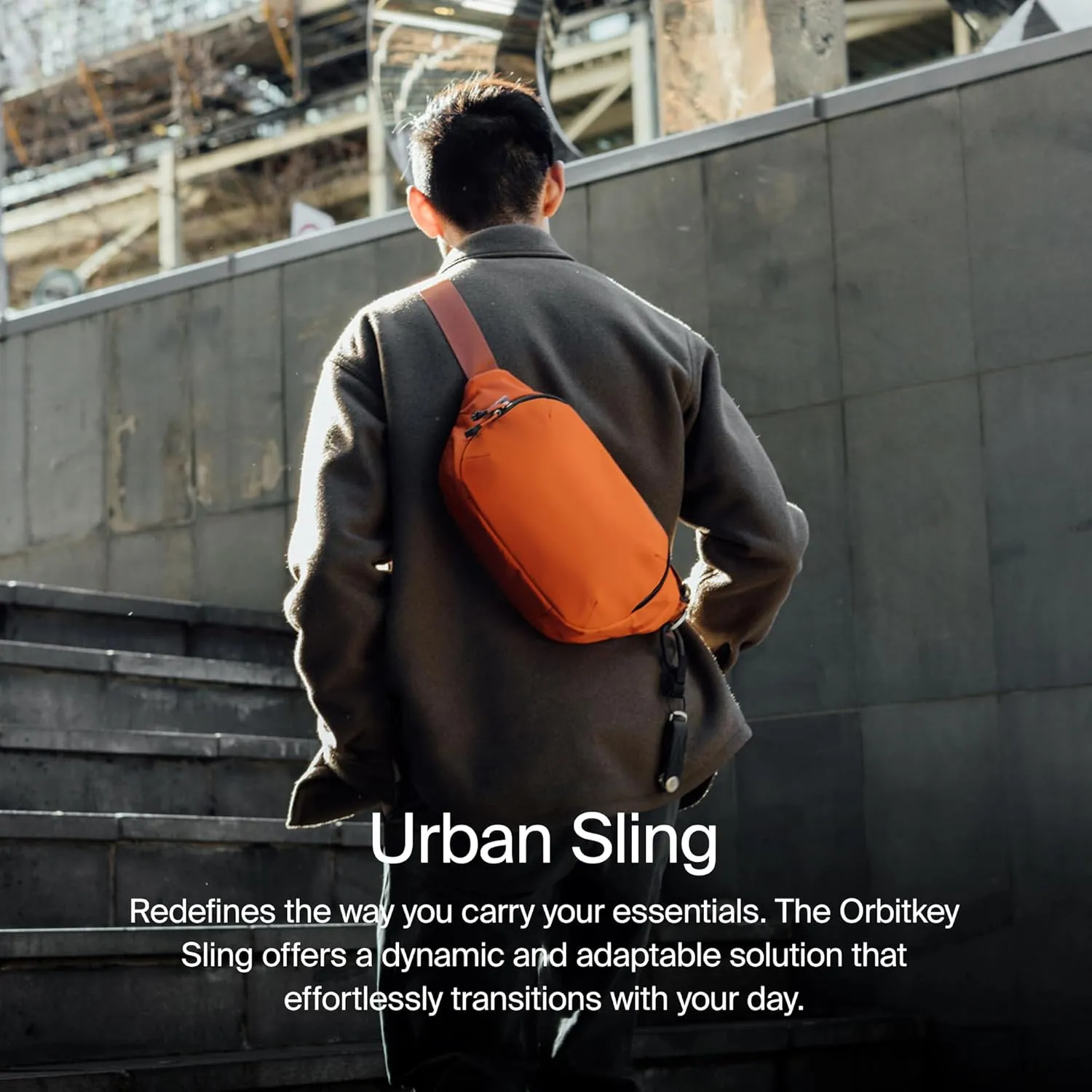 Orbitkey Urban Sling - Stone