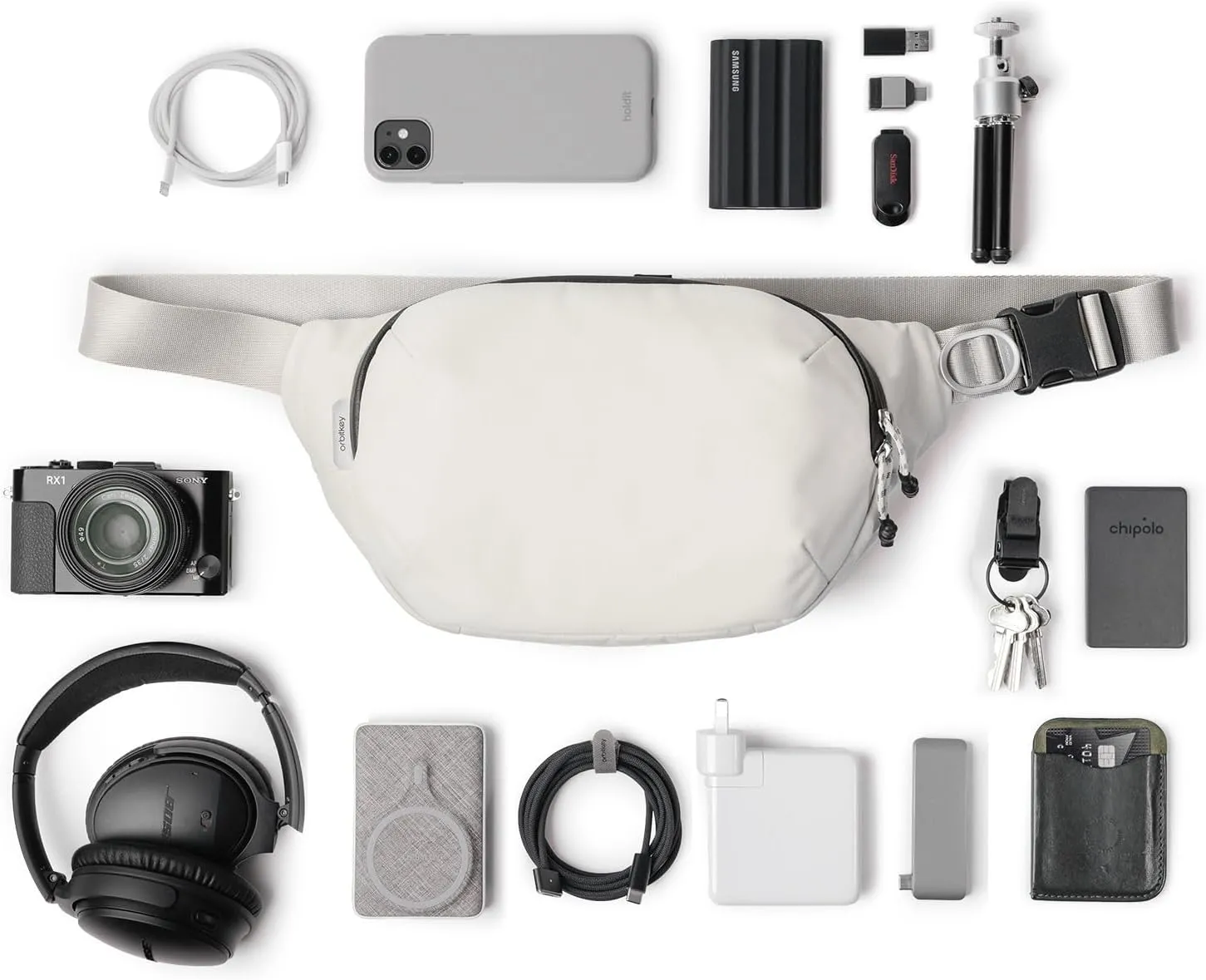 Orbitkey Urban Sling - Stone