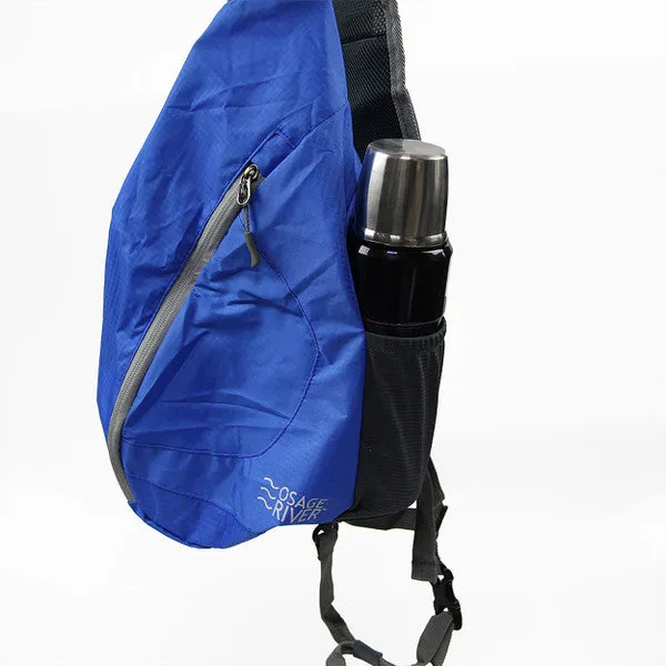 Osage River Taber Sling Bag - Sky Blue/Gray