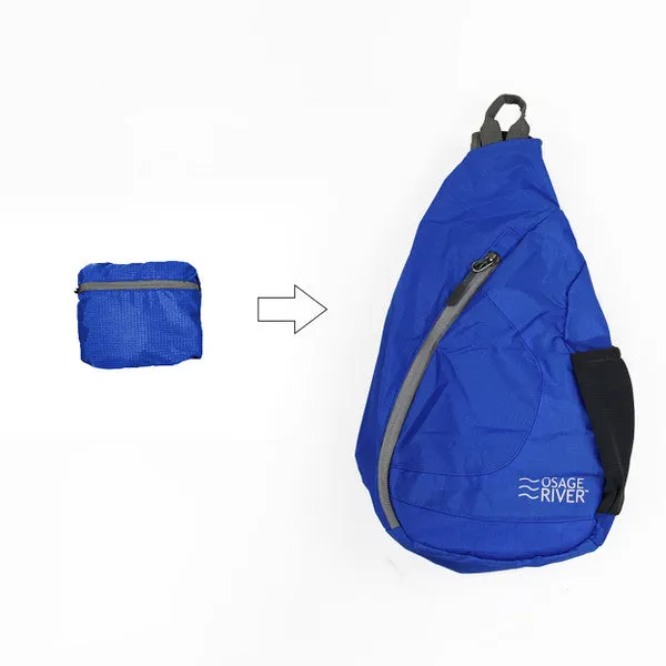 Osage River Taber Sling Bag - Sky Blue/Gray