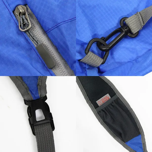 Osage River Taber Sling Bag - Sky Blue/Gray